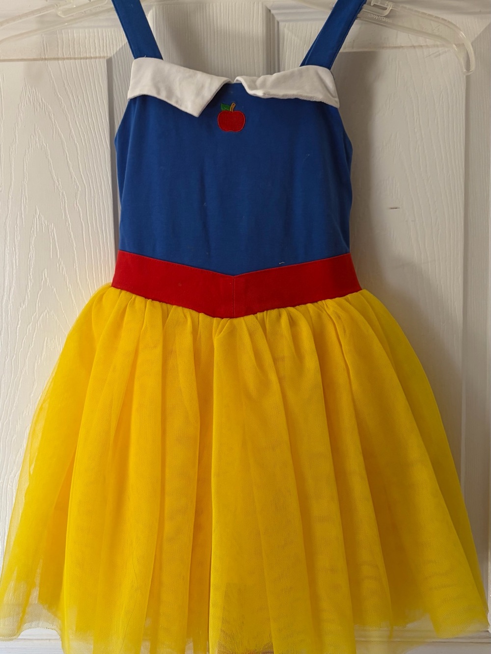 Classic Snow Princess Tutu Dress in Blue, Yellow & Red